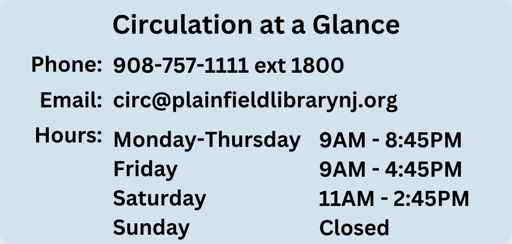 Circulation Info